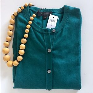 Ann Taylor Crew Neck Cardigan NWT (small)